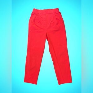 LULULEMON TRUE TROUSER HIGH RISE CROP IN CARNATION RED